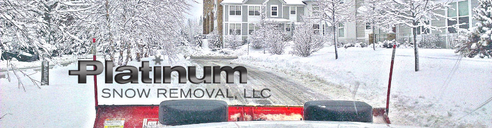 Welcome to the Platinum Snow Removal Website